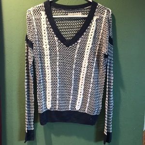 Abercrombie & Fitch Fishnet Style Sweater
